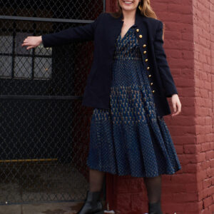 Adriana Dress - Midnight Floral Mix - Image 6