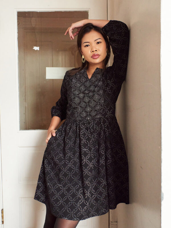 Fiona Dress - Ikigai Black - Image 9