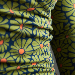 Gillian Wrap Top - Olive Floral - Image 3