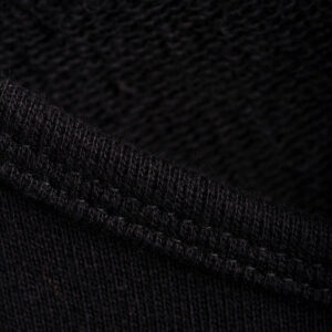 Sweatshirt Dress - Black Loop Knit - Image 4