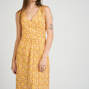 Danica Wrap Dress - Matisse Yellow - Image 3