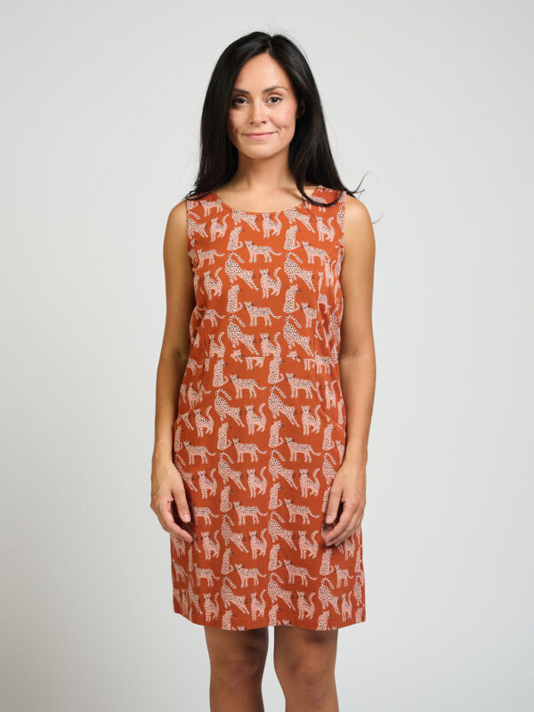 Evanston Dress - Leopard Sienna - Image 8