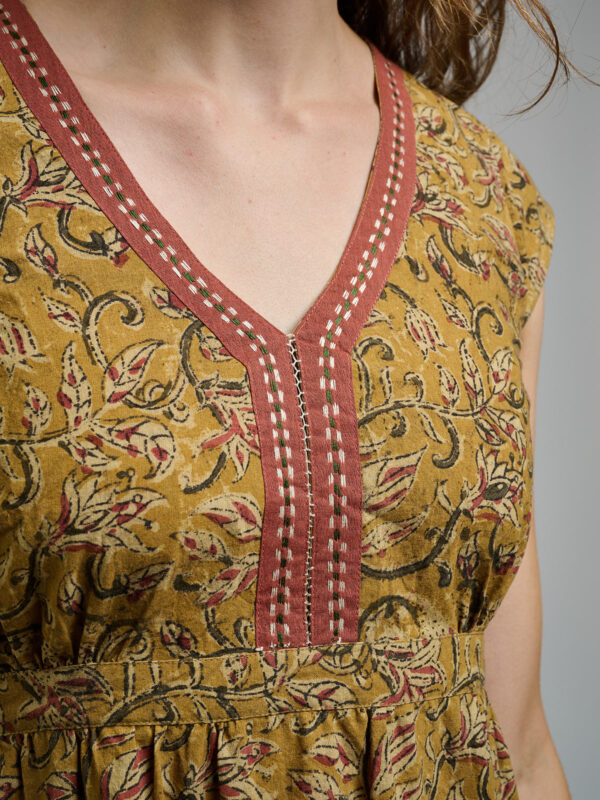 Jaya Dress - Turmeric - Image 6