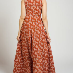Vero Maxi Dress - Leopard Sienna - Image 5