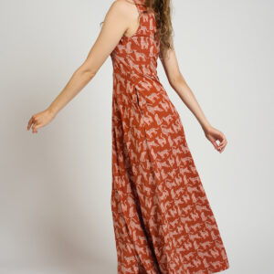 Vero Maxi Dress - Leopard Sienna - Image 1