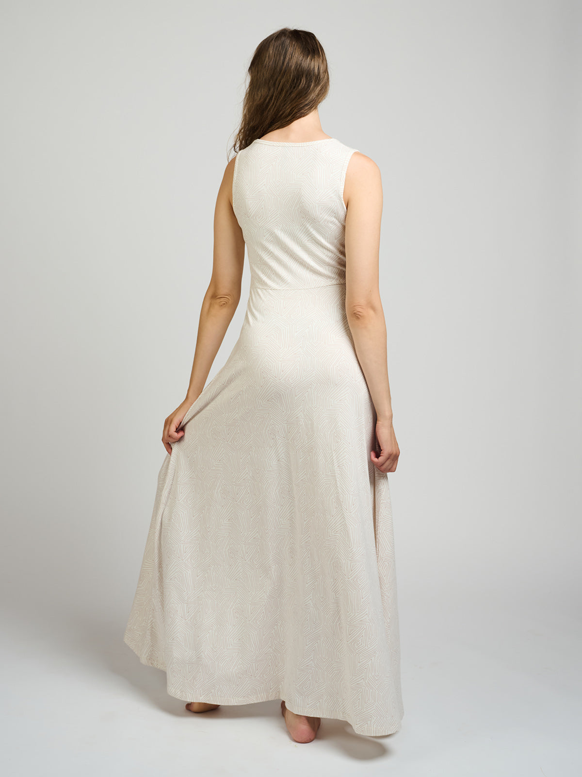 Vero Maxi Dress - Tree Rings Shell - Image 6