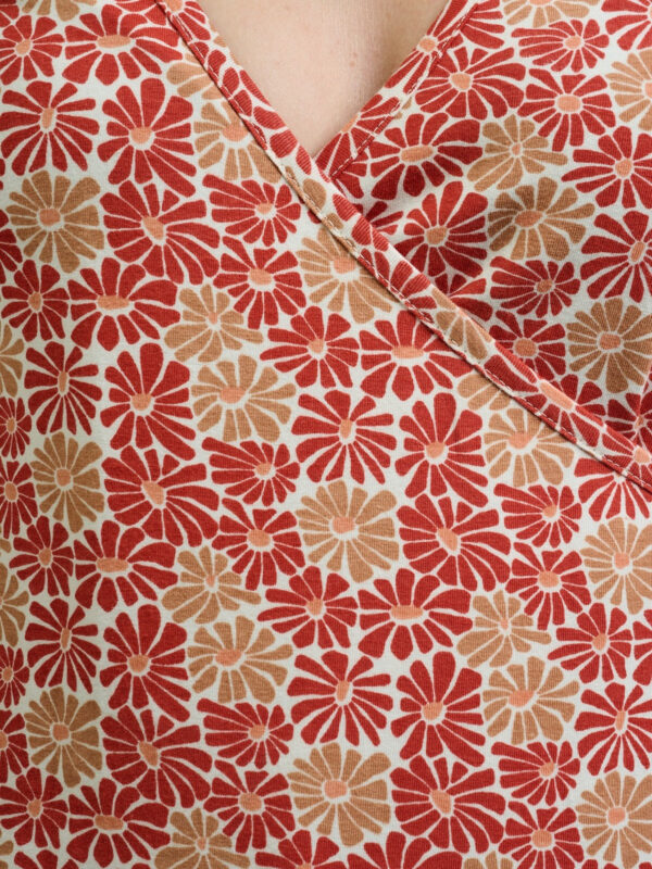 Gianna Wrap Top - Matisse Vermillion - Image 2