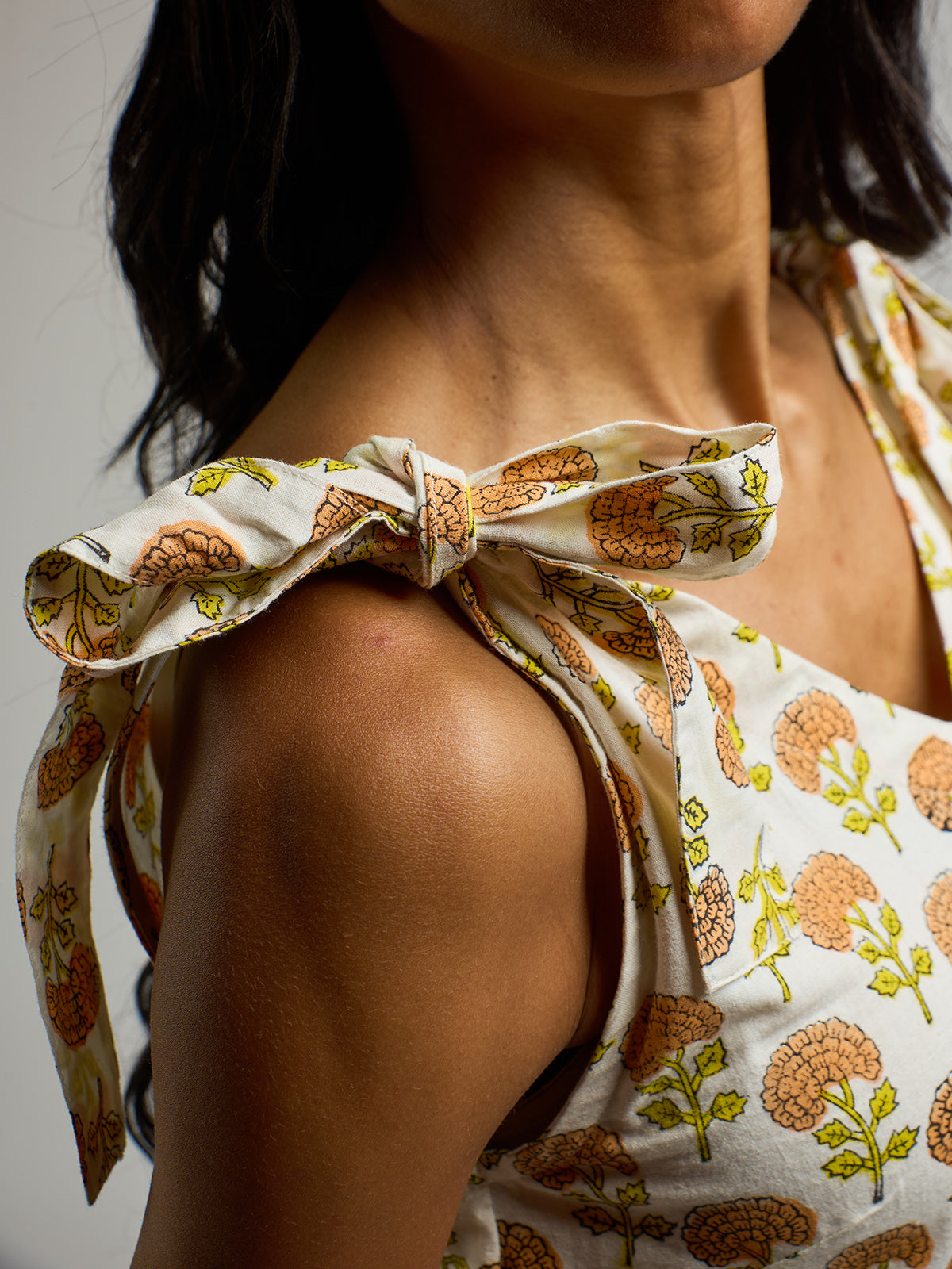 Lorelei Tiered Dress - Marigold - Image 5