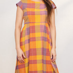 Devonshire Dress - Sunset Plaid - Image 6