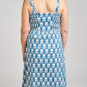 Provence Dress - Marigold Blue - Image 5