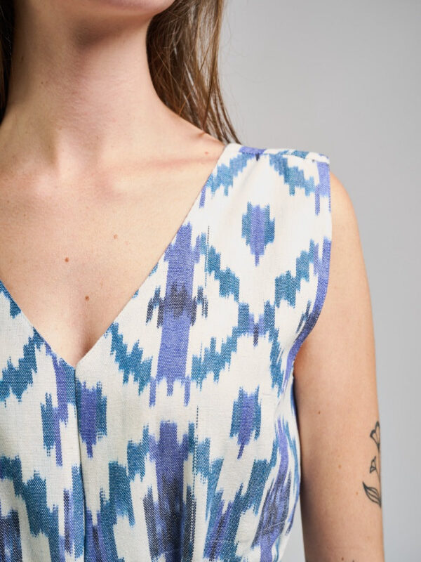 Jana Jumpsuit - Seashore Ikat - Image 9