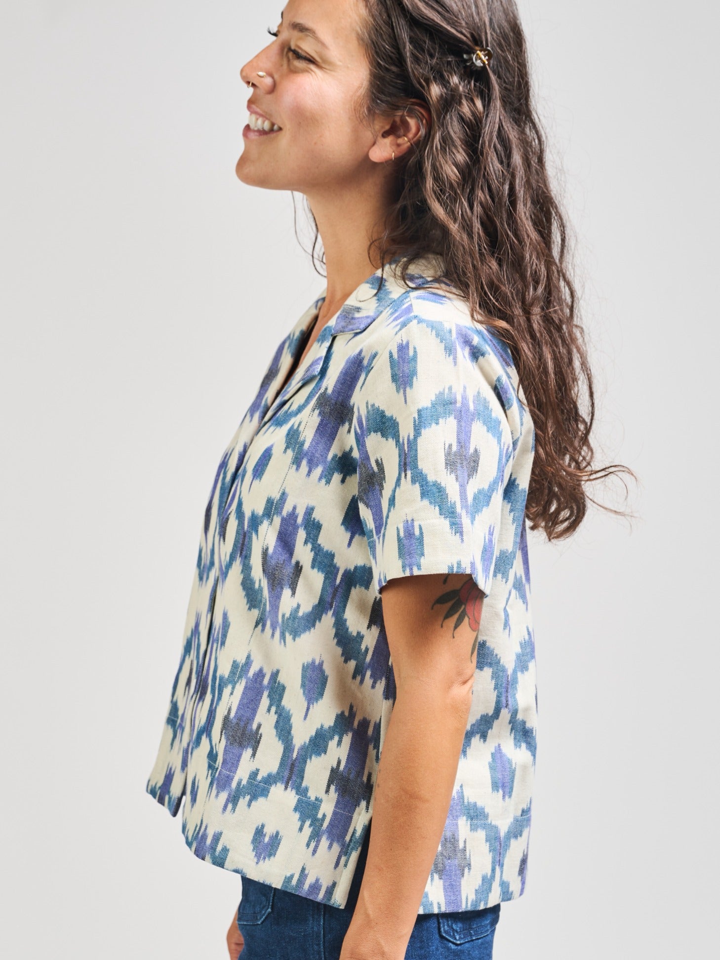 Camp Shirt - Seashore Ikat - Image 3