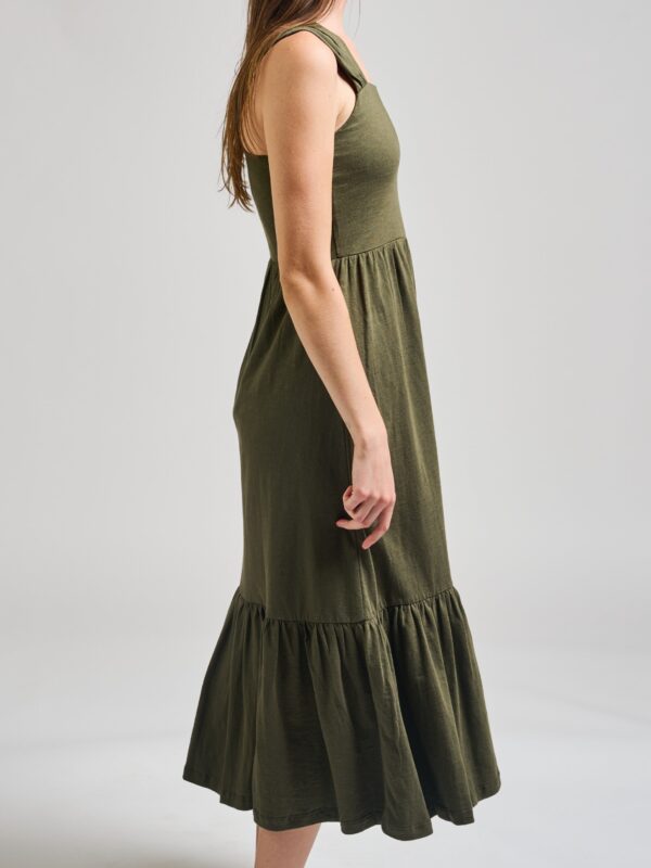 Opal Dress - Olive - Image 4