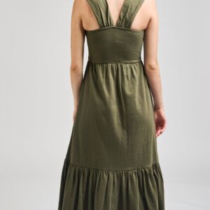 Opal Dress - Olive - Image 5