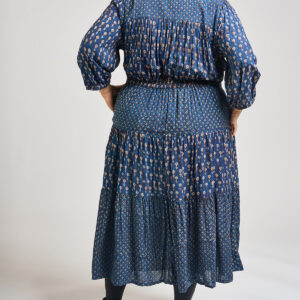 Adriana Plus Size Dress - Midnight Floral Mix - Image 5