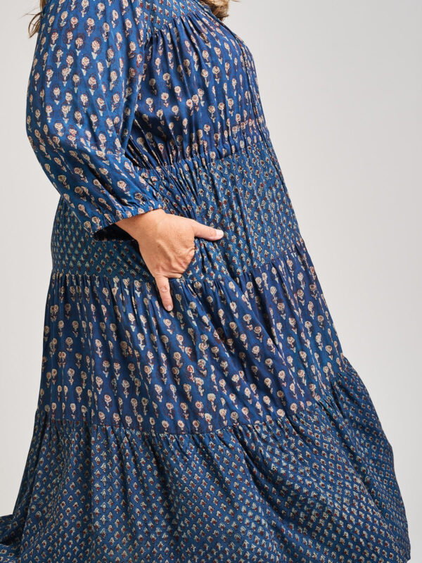 Adriana Plus Size Dress - Midnight Floral Mix - Image 4