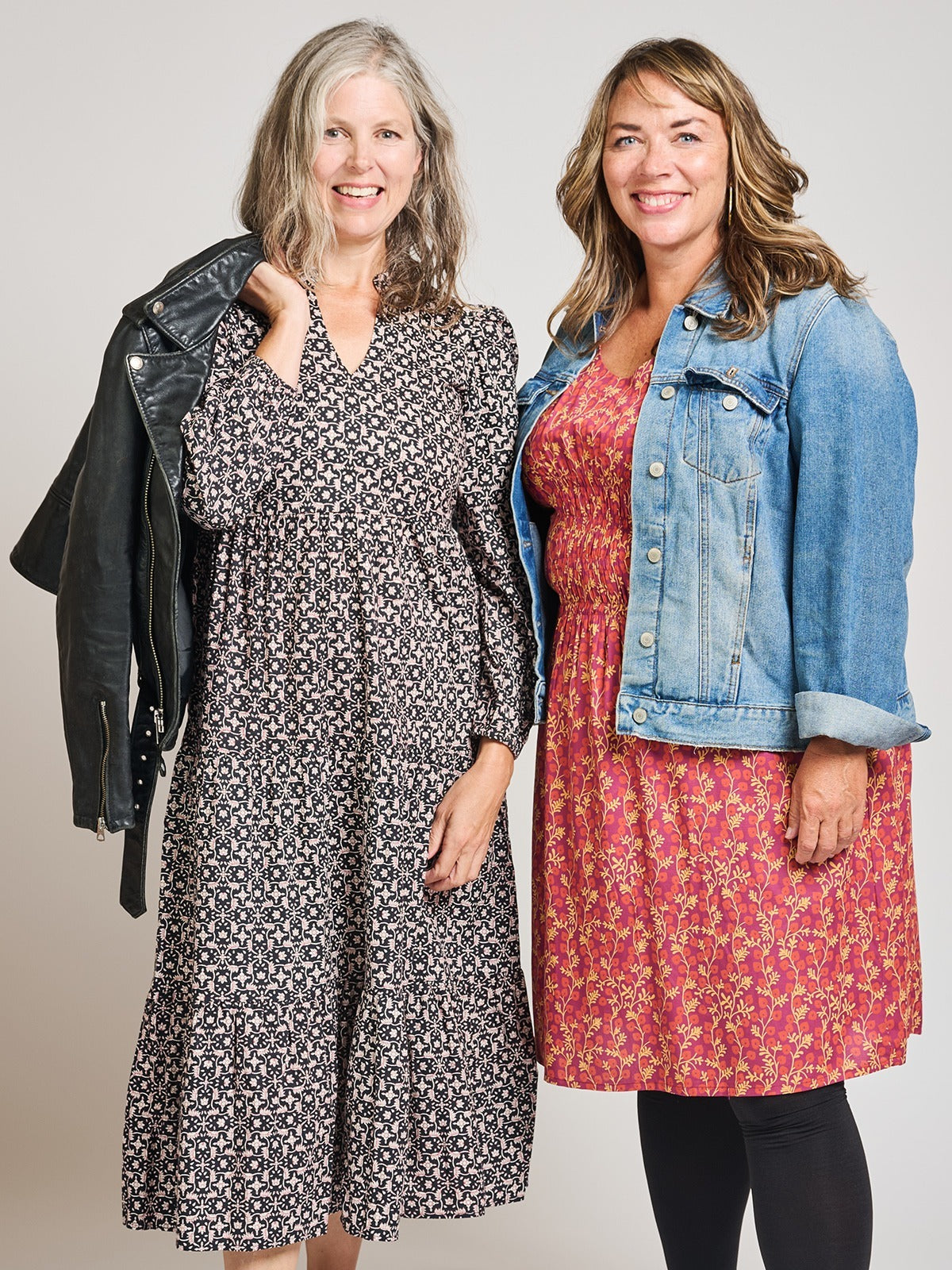 Artsy Traveler Plus Size Dress - Berry Poppy - Image 2