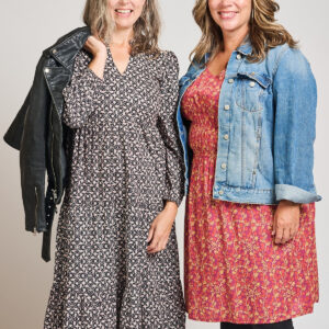 Norah Tiered Dress - Black Botanical - Image 7