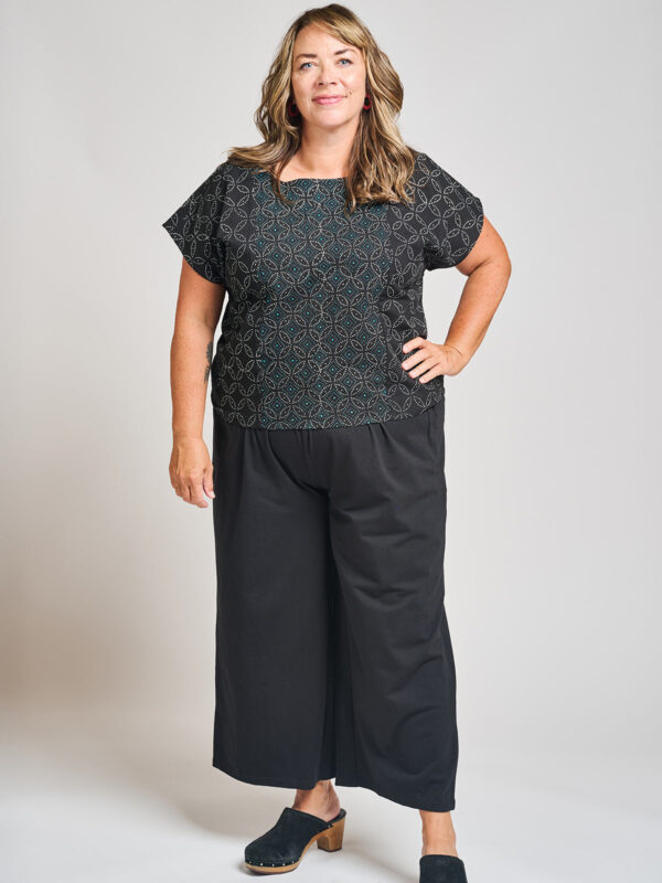 Cara Plus Size Top - Ikigai Black - Image 3