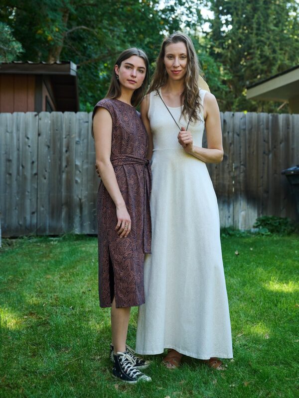 Vero Maxi Dress - Tree Rings Shell - Image 8