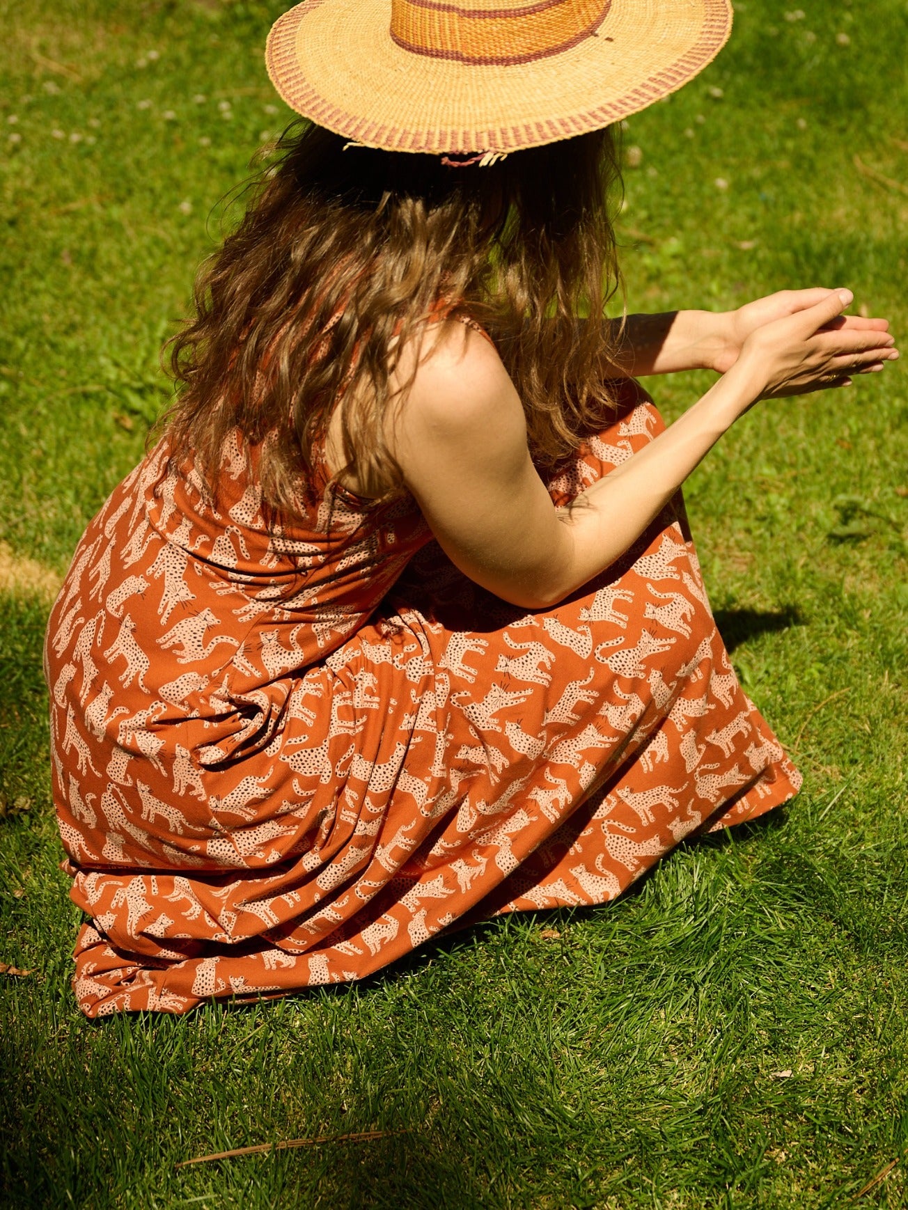 Vero Maxi Dress - Leopard Sienna - Image 3