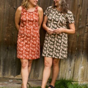 Hudson Shirt Dress - Leopard Green - Image 7