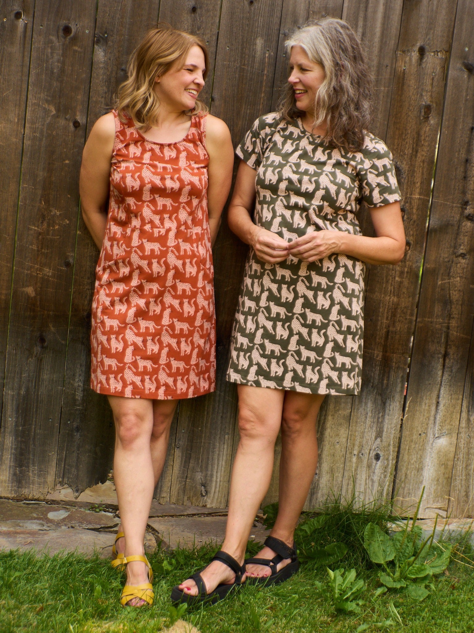 Hudson Shirt Dress - Leopard Green - Image 7