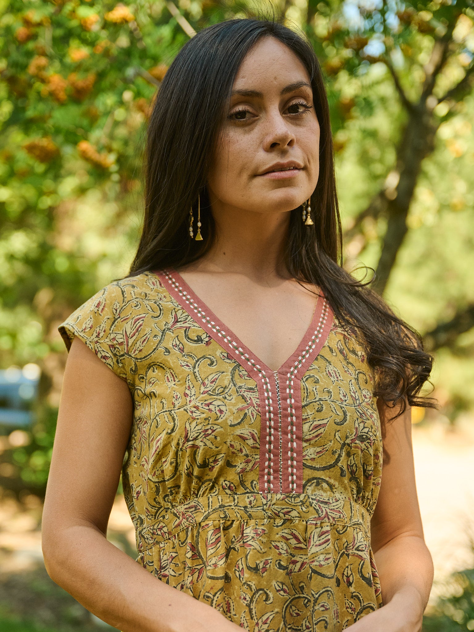 Jaya Dress - Turmeric - Image 1