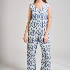 Jana Jumpsuit - Seashore Ikat - Image 8