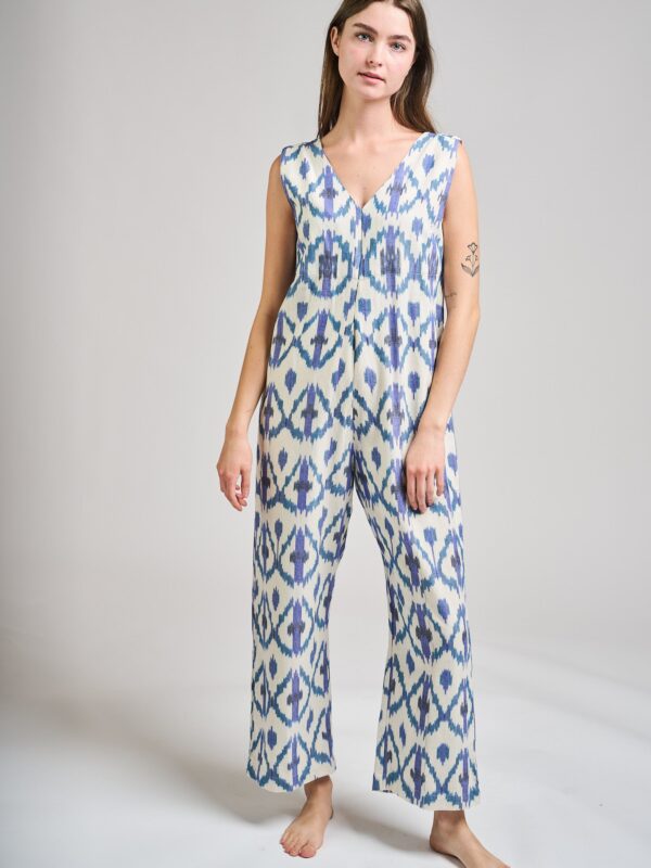 Jana Jumpsuit - Seashore Ikat - Image 8