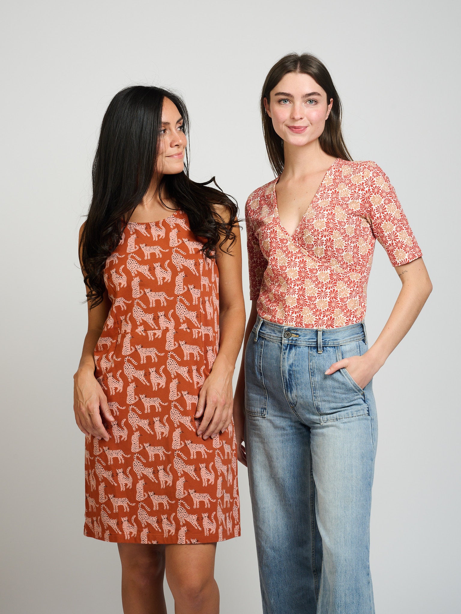 Gianna Wrap Top - Matisse Vermillion - Image 4