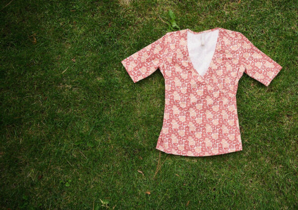 Gianna Wrap Top - Matisse Vermillion - Image 6