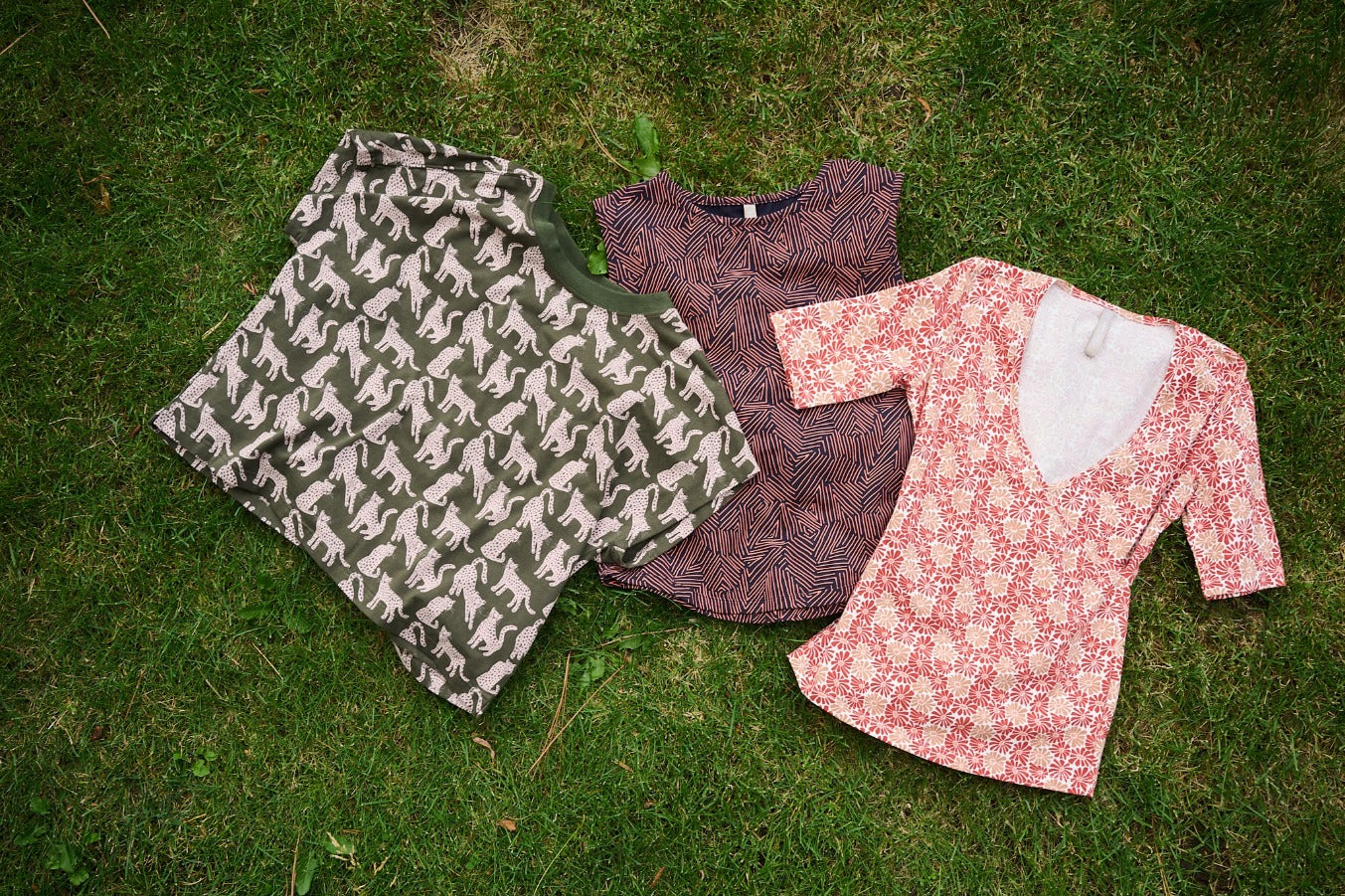 Caitlin Top - Leopard Green - Image 6