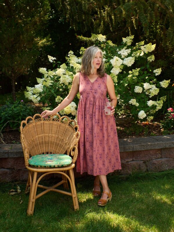 Olivia Dress - Rose - Image 3