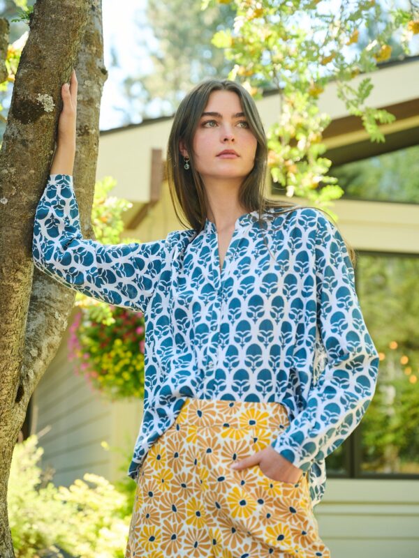 Stella Top - Marigold White