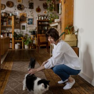 Fiona Blouse - White Gauze - Image 7