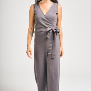 Rita Jumpsuit - Shale Rib Knit - Image 5