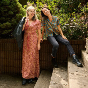 Wrap Maxi Dress - Berry Poppy Mix - Image 2