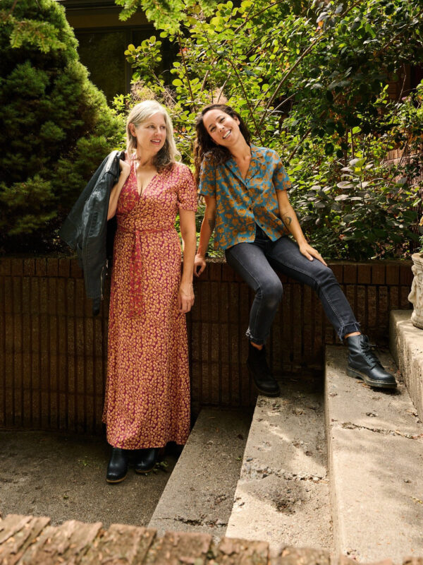 Wrap Maxi Dress - Berry Poppy Mix - Image 2