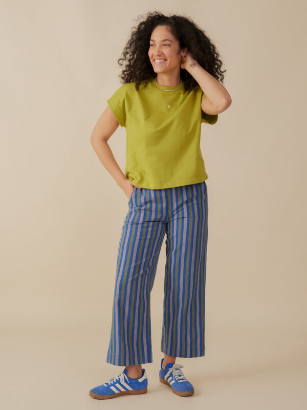 Caitlin Top - Loop Knit Moss - Image 2