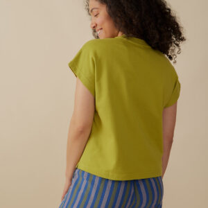 Caitlin Top - Loop Knit Moss - Image 4
