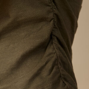 Ruched Top - Olive - Image 2