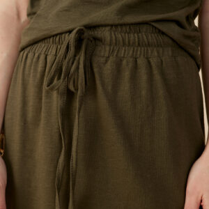 Isla Skirt - Olive - Image 4