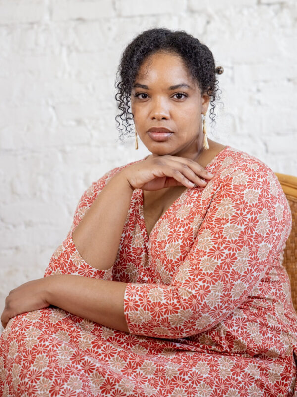 Callie 3/4 Sleeve Plus Size Wrap Dress - Matisse Vermillion - Image 2