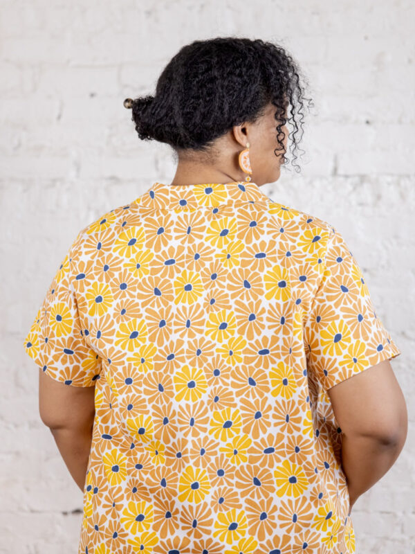 Camp Plus Size Shirt - Sunny Floral - Image 3
