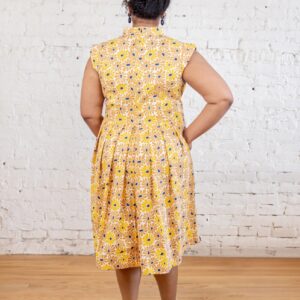 Lucille Plus Size Dress - Sunny Floral - Image 3