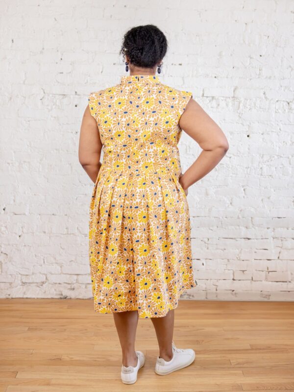 Lucille Plus Size Dress - Sunny Floral - Image 3