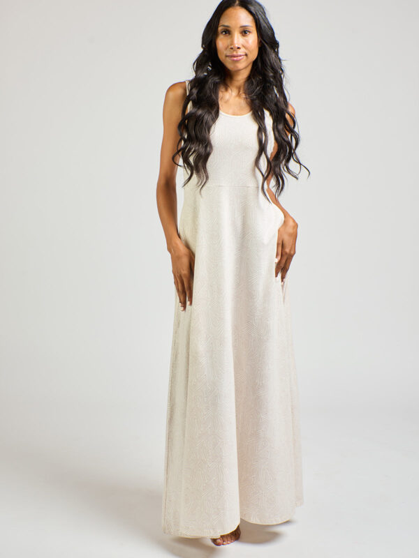 Vero Maxi Dress - Tree Rings Shell