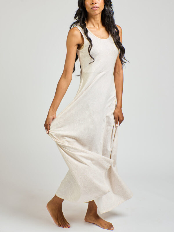Vero Maxi Dress - Tree Rings Shell - Image 2