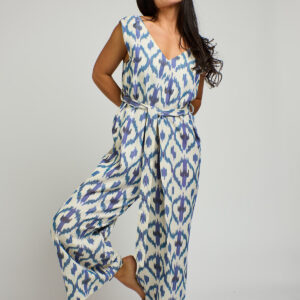 Jana Jumpsuit - Seashore Ikat - Image 1